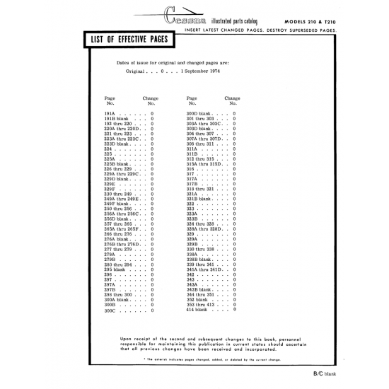Aviation Part (2a97B) — Cessna T210F Aviation Part (2a97B) — Cessna T210F