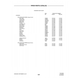 Aviation Part 45431U for Piper PA-32-260 Aircraft Aviation Part 45431U for Piper PA-32-260 Aircraft