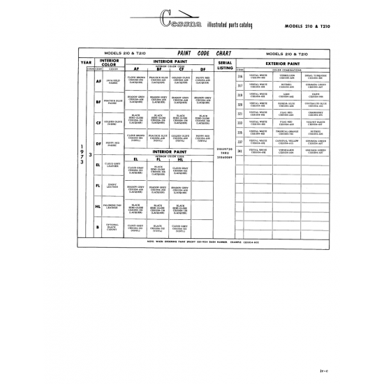 Aviation Part (CES1054-875) — Cessna T210F Aviation Part (CES1054-875) — Cessna T210F