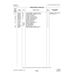 Aviation Part 69669-184 for Piper PA-32-260 Aircraft Aviation Part 69669-184 for Piper PA-32-260 Aircraft