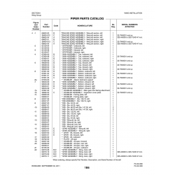 Aviation Part 62070-11 for Piper PA-32-260 Aircraft Aviation Part 62070-11 for Piper PA-32-260 Aircraft