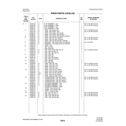 Aviation Part 65594-00 for Piper PA-32-260 Aircraft Aviation Part 65594-00 for Piper PA-32-260 Aircraft