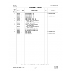 Aviation Part 65299-03 for Piper PA-32-260 Aircraft Aviation Part 65299-03 for Piper PA-32-260 Aircraft