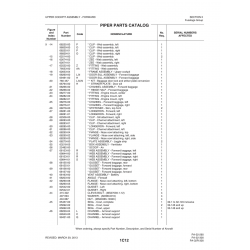Aviation Part 68282-00 for Piper PA-32-260 Aircraft Aviation Part 68282-00 for Piper PA-32-260 Aircraft