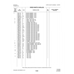 Aviation Part 69697-00 for Piper PA-32-260 Aircraft Aviation Part 69697-00 for Piper PA-32-260 Aircraft