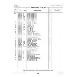 Aviation Part 68369-00 for Piper PA-32-260 Aircraft Aviation Part 68369-00 for Piper PA-32-260 Aircraft