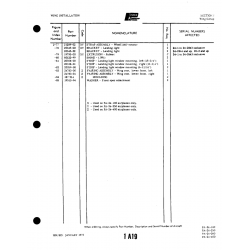 Aviation Part 80122-99 for Piper PA-32-260 Aircraft Aviation Part 80122-99 for Piper PA-32-260 Aircraft
