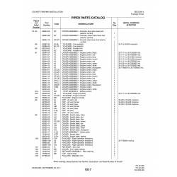 Aviation Part 69669-44 for Piper PA-32-260 Aircraft Aviation Part 69669-44 for Piper PA-32-260 Aircraft