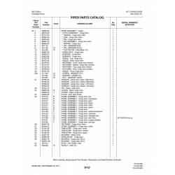 Aviation Part 69858-02 for Piper PA-32-260 Aircraft Aviation Part 69858-02 for Piper PA-32-260 Aircraft