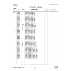 Aviation Part 69562-03 for Piper PA-32-260 Aircraft