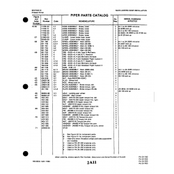 Aviation Part 17766-33 for Piper PA-32-260 Aircraft