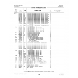 Aviation Part 79749-03 for Piper PA-32-260 Aircraft Aviation Part 79749-03 for Piper PA-32-260 Aircraft
