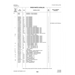 Aviation Part 68073-00 for Piper PA-32-260 Aircraft Aviation Part 68073-00 for Piper PA-32-260 Aircraft