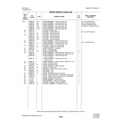 Aviation Part 68852-00 for Piper PA-32-260 Aircraft