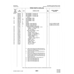 Aviation Part 22250-03 for Piper PA-32-260 Aircraft