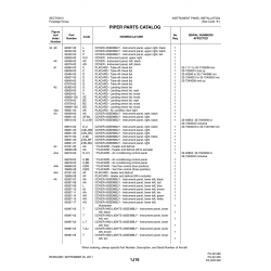 Aviation Part 69357-07 for Piper PA-32-260 Aircraft