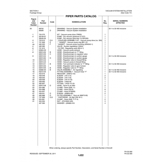 Hose Assembly (63913-52) — Piper PA-32-260 Hose Assembly (63913-52) — Piper PA-32-260