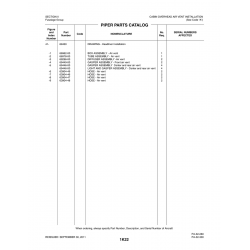 Aviation Part 69296-00 for Piper PA-32-260 Aircraft Aviation Part 69296-00 for Piper PA-32-260 Aircraft