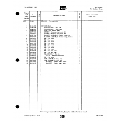 Aviation Part 23417-00 for Piper PA-32-260 Aircraft Aviation Part 23417-00 for Piper PA-32-260 Aircraft