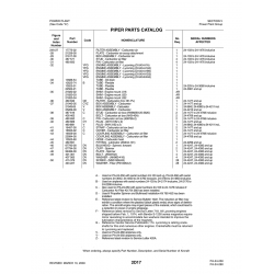Aviation Part 10525-51 for Piper PA-32-260 Aircraft Aviation Part 10525-51 for Piper PA-32-260 Aircraft