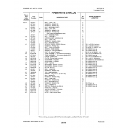 Aviation Part 67793-03 for Piper PA-32-260 Aircraft