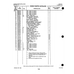 Aviation Part 25568-10 for Piper PA-32-260 Aircraft