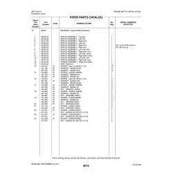 Aviation Part 65169-09 for Piper PA-32-260 Aircraft