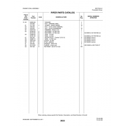 Aviation Part 62833-28 for Piper PA-32-260 Aircraft Aviation Part 62833-28 for Piper PA-32-260 Aircraft