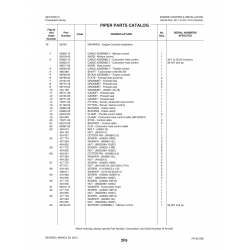 Aviation Part 68770-02 for Piper PA-32-260 Aircraft