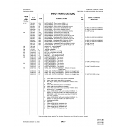Aviation Part 24799-03 for Piper PA-32-260 Aircraft Aviation Part 24799-03 for Piper PA-32-260 Aircraft