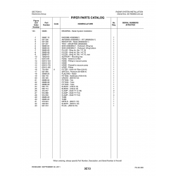 Aviation Part 79009-00 for Piper PA-32-260 Aircraft Aviation Part 79009-00 for Piper PA-32-260 Aircraft