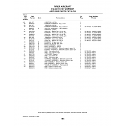 Aviation Part 35425-00 for Piper PA-28-161 Warrior Aircraft Aviation Part 35425-00 for Piper PA-28-161 Warrior Aircraft