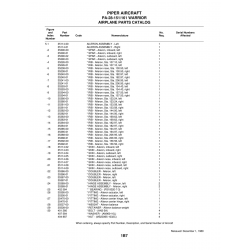 Aviation Part 35114-06 for Piper PA-28-161 Warrior Aircraft Aviation Part 35114-06 for Piper PA-28-161 Warrior Aircraft