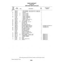 Aviation Part 84277-13 for Piper PA-28-181 Archer Aircraft
