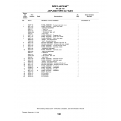 Aviation Part 89567-02 for Piper PA-28-181 Archer Aircraft Aviation Part 89567-02 for Piper PA-28-181 Archer Aircraft