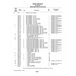 Aviation Part 79377-17 for Piper PA-28-181 Archer Aircraft Aviation Part 79377-17 for Piper PA-28-181 Archer Aircraft