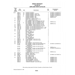 Aviation Part 89027-03 for Piper PA-28-181 Archer Aircraft Aviation Part 89027-03 for Piper PA-28-181 Archer Aircraft