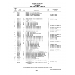 Aviation Part 87379-06 for Piper PA-28-181 Archer Aircraft Aviation Part 87379-06 for Piper PA-28-181 Archer Aircraft