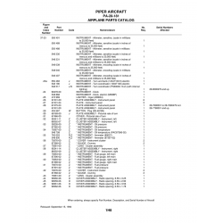 Aviation Part 87390-02 for Piper PA-28-181 Archer Aircraft Aviation Part 87390-02 for Piper PA-28-181 Archer Aircraft