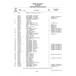 Aviation Part 96143-11 for Piper PA-28-181 Archer Aircraft