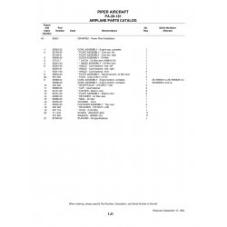 Aviation Part 62922-02 for Piper PA-28-181 Archer Aircraft