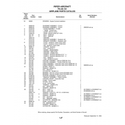 Aviation Part 65850-02 for Piper PA-28-181 Archer Aircraft