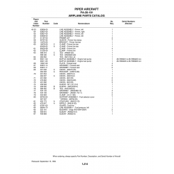 Aviation Part 99311-05 for Piper PA-28-181 Archer Aircraft Aviation Part 99311-05 for Piper PA-28-181 Archer Aircraft