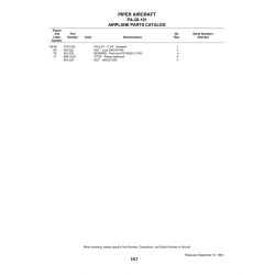 Aviation Part 41001-04 for Piper PA-28-181 Archer Aircraft Aviation Part 41001-04 for Piper PA-28-181 Archer Aircraft