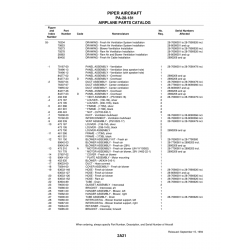 Aviation Part 99642-04 for Piper PA-28-181 Archer Aircraft Aviation Part 99642-04 for Piper PA-28-181 Archer Aircraft