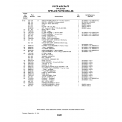 Aviation Part 84622-93 for Piper PA-28-181 Archer Aircraft Aviation Part 84622-93 for Piper PA-28-181 Archer Aircraft