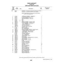 Aviation Part 85532-03 for Piper PA-28-181 Archer Aircraft