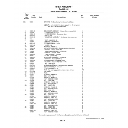 Aviation Part 99572-06 for Piper PA-28-181 Archer Aircraft