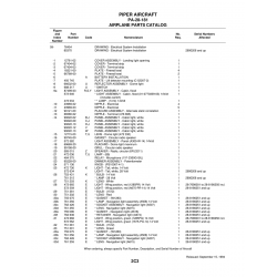 Aviation Part 87499-03 for Piper PA-28-181 Archer Aircraft Aviation Part 87499-03 for Piper PA-28-181 Archer Aircraft