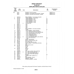 Aviation Part 84622-90 for Piper PA-28-181 Archer Aircraft Aviation Part 84622-90 for Piper PA-28-181 Archer Aircraft